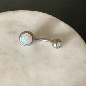 Bellybutton ring piercing 14g